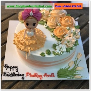 Bánh Sinh Nhật Công Chúa - BQ406